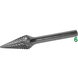 8075G - FRESE ROTATIVE IN METALLO DURO - Prod. SCU